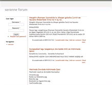 Tablet Screenshot of forum.savanne.ch